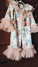 Vintage floral clown costume 1/2y