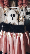 Pink feather ghostie dress 3/4